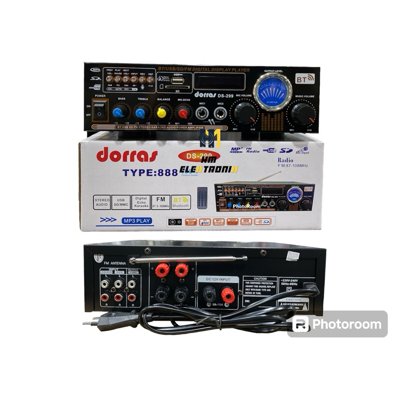 Ampli Dorras DS 299 Bluetooth power amplifier