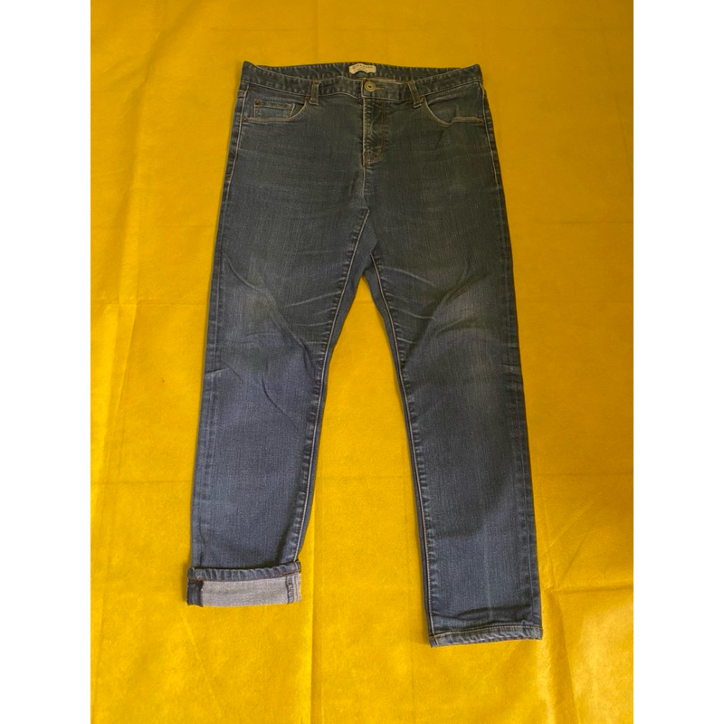 Giordano denim Selvedge accent grey uk32 (P93 x ol15 x lp84-88)