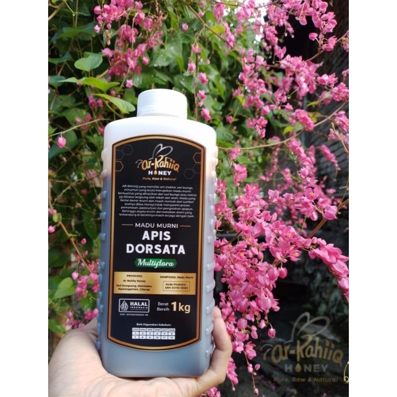 

Madu Murni Ar-Rahiiq Apis Dorsata Multifora 1kg