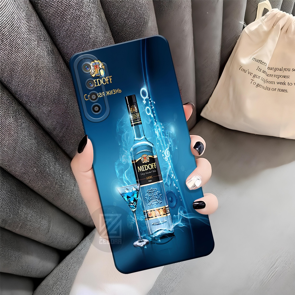 Case Realme 5 / Realme 5i Fashion Case Minuman Softcase Realme 5/5I Terbaru Silikon Pro Camera Lentu