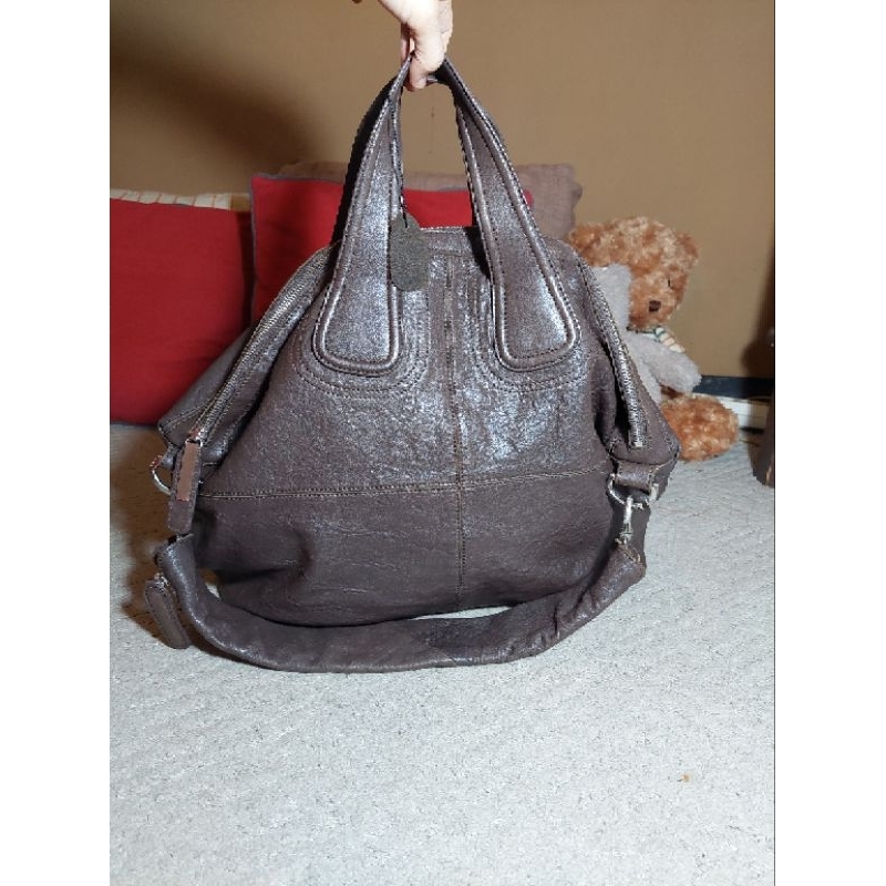 Tas Daad kulit asli lembut big size preloved