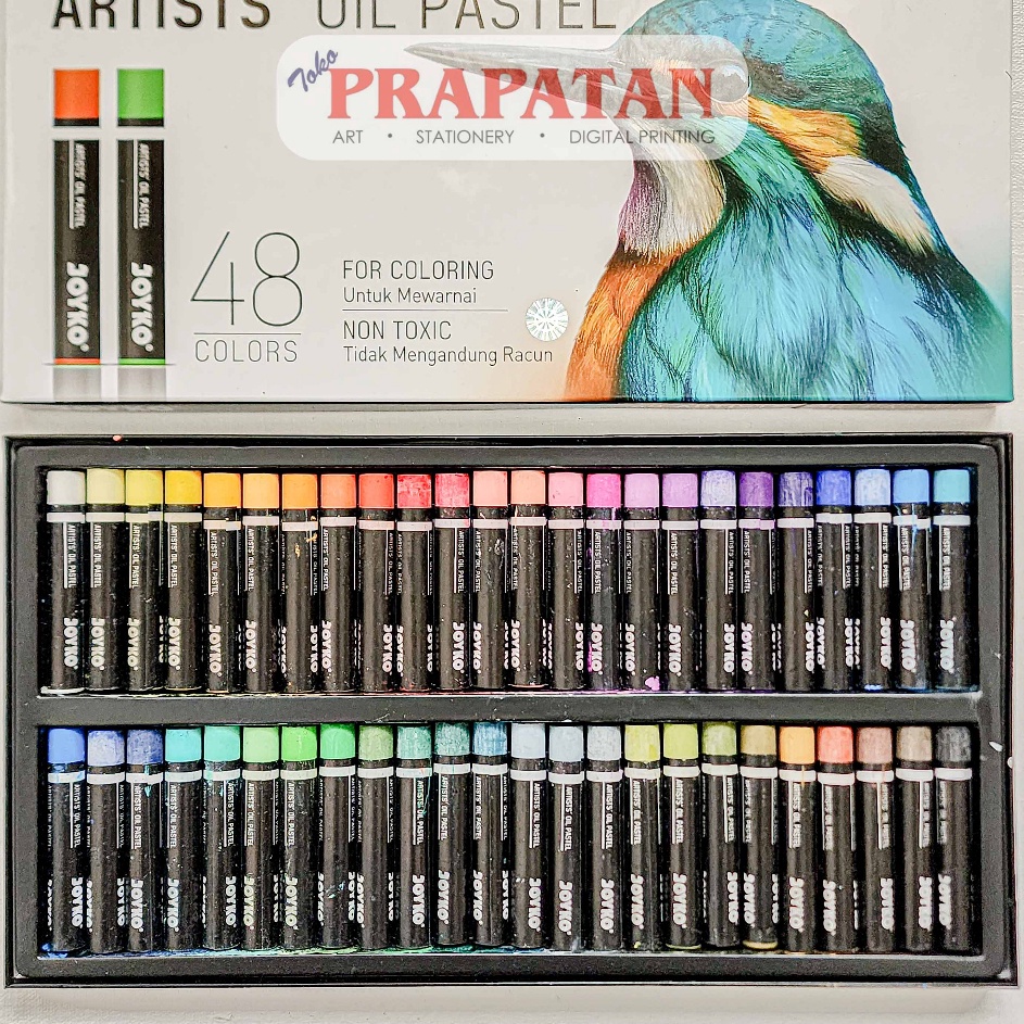 

Model Baru Joyko Artists Oil Pastel OPART 3648 Color Crayon Minyak