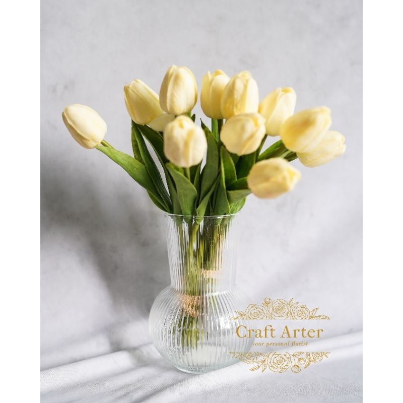 Padrag Vase (by Ikea) Vase Glass/ Vas Bunga Kaca Import/ Vas Kaca Bulat