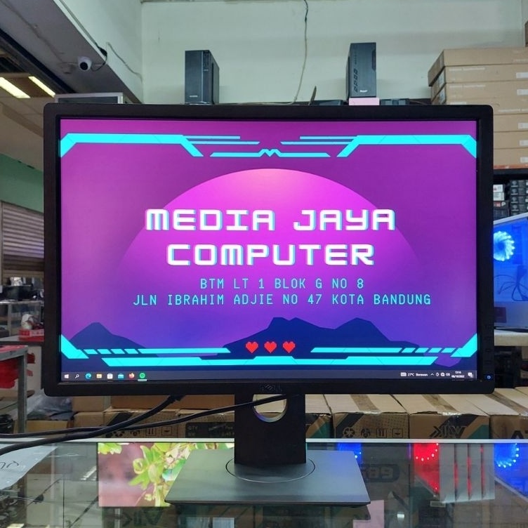 KODE K52Q Monitor 24 Inch Dell IPS Widescreen Bekas  Monitor Bekas 24 Inch IPS  Monitor Only
