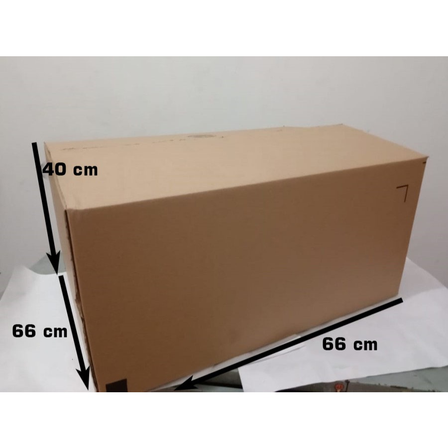 

Kardus - Polos - Single Wall - 66cm x 66cm x 40cm