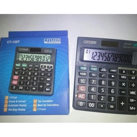 

Harga Promo Kalkulator Citizen CT 12 T 12 Digit Murah KALKULATOR 12T CITIZEN CALCULATOR KINCIZEN