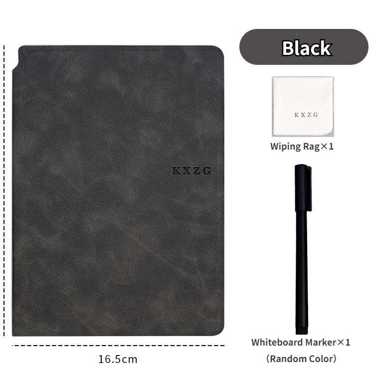 

Best Terlaris JESJE Papan Tulis Poble A5 Whiteboard Not PU Leather with Pen JS1
