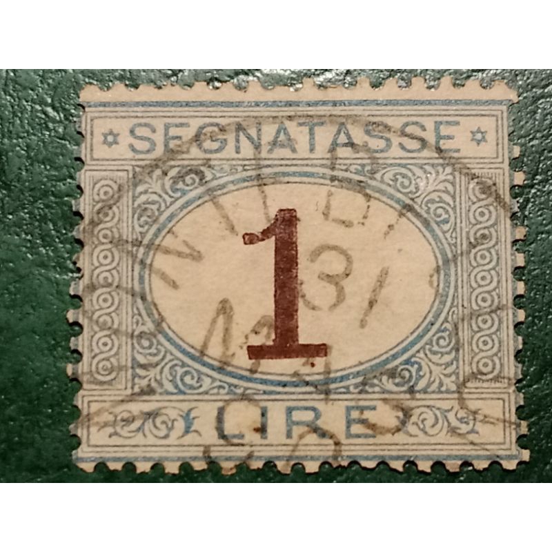 

Prangko Italia 1 Lire Tahun 1870 USED
