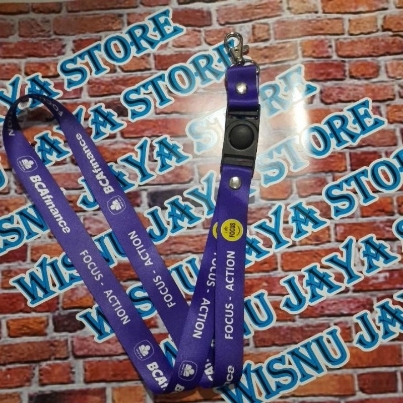 

lanyard tali idcard layer BCAfinance termurah terlengkap