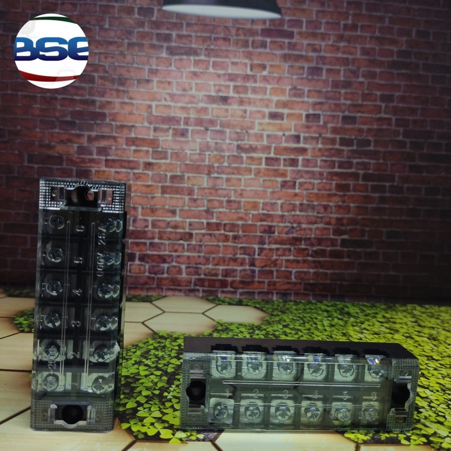Terminal Block Blok 6P 6POLE 25A TB2506 / TB-2506 VORGE Panel
