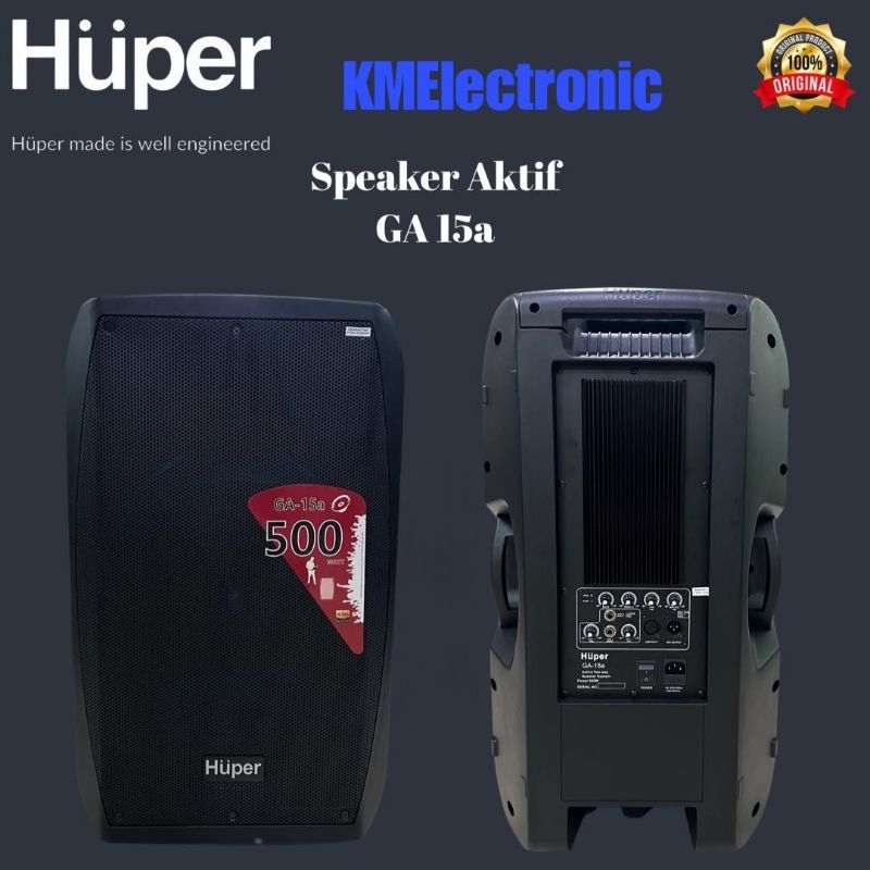 Speaker Aktif 15 INCH Huper GA-15-A / Aktif speaker Huper GA 15 A / Speaker Aktif 15 INCH