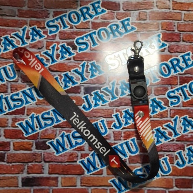 

lanyard tali idcard layer telkomsel model terbaru