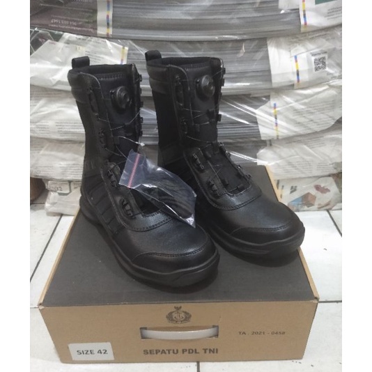 KODE 77 Sepatu PDL Tali Putar TNI AL Original