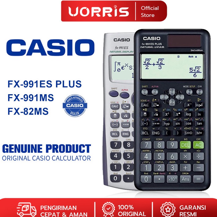 

Produk Keren Kalkulator Scientific Casio ilmiah FX991EX991ESPlus Calculator Scientific Casio Kalkulator Casio Scientific 417 FungsiDua Sumber Tenaga Dan Tenaga Matahari4 Konstanta Rumus