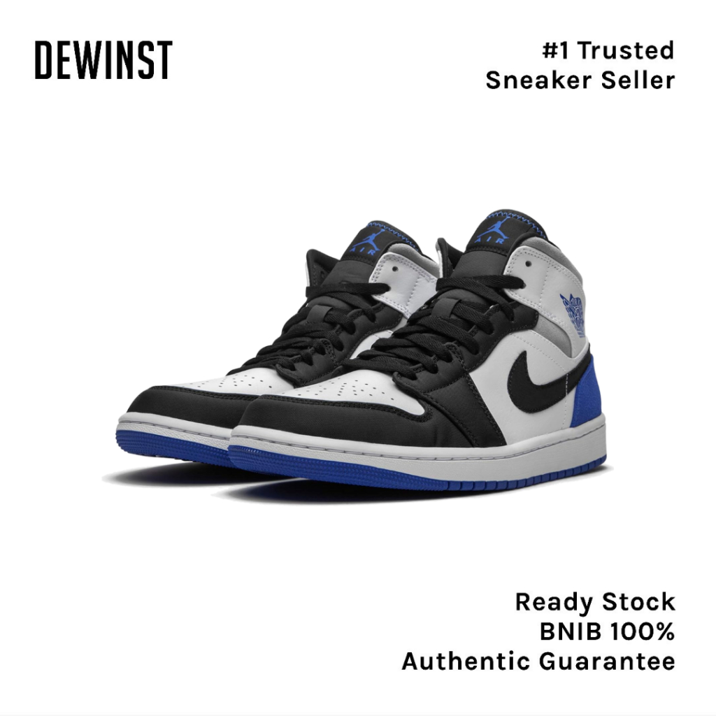 Air Jordan 1 Mid SE Union Royal BNIB RESMI ORIGINAL