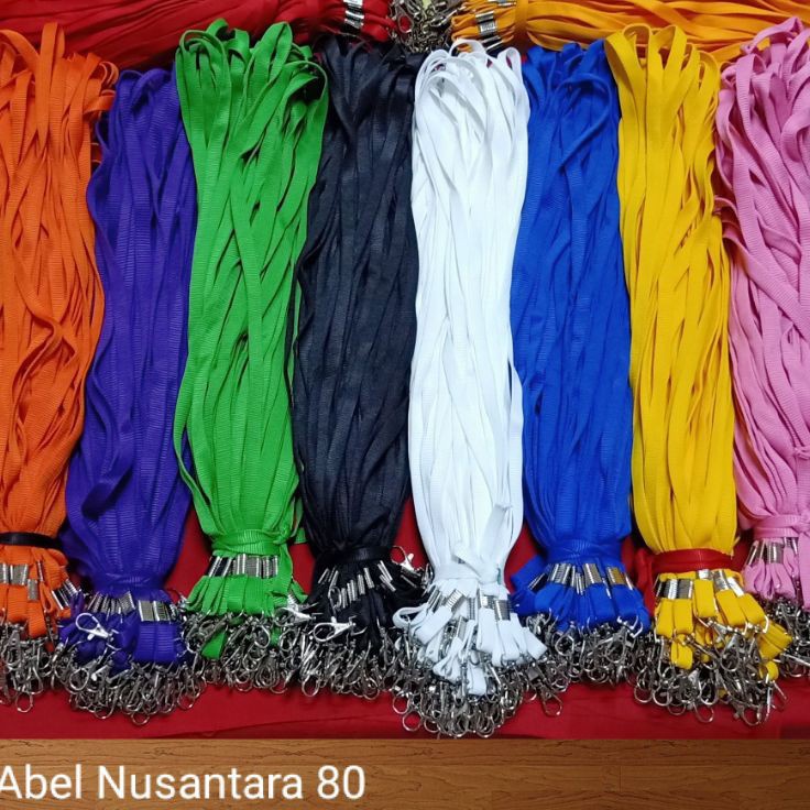 

Sale Tali id card lanyard kait tebal isi 5pcs