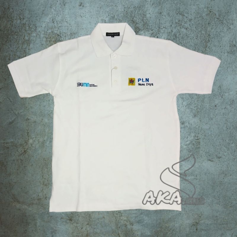 KAOS TSHIRT BUMN PLN KAOS KERAH POLO BUMN PLN KAOS KERAH PLN KAOS POLO KATUN BUMN PLN KAOS PLN LENGA