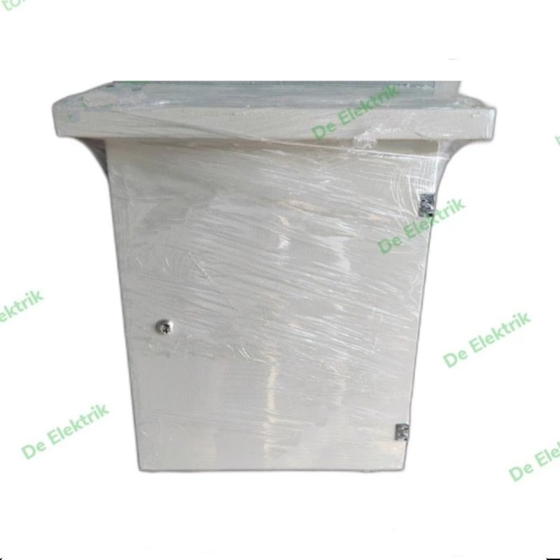 Box Panel Listrik Outdoor Topi 30x40x20 Tebal Plat 1.2mm Cat Bakar | 40x30x20
