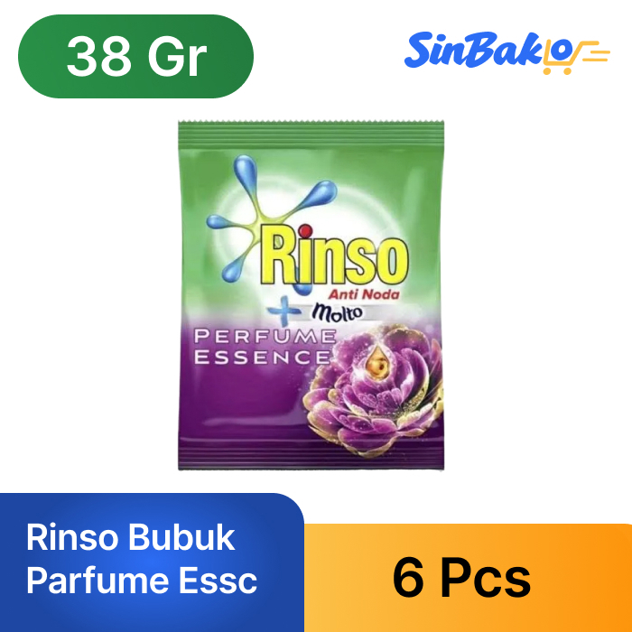 Rinso Bubuk Parfume Essc 38Gr (6 Pcs)