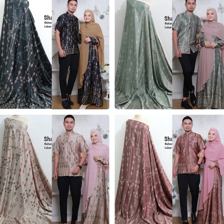 PROMO SALE Bahan Silk  Kain Meteran  Kain sarimbit  Kain seragaman