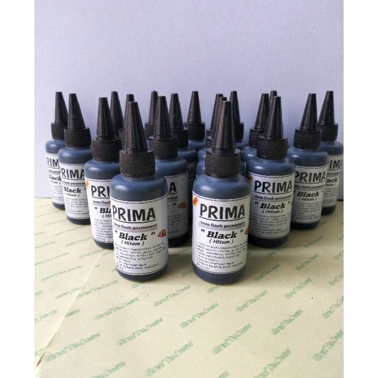 

TINTA PERMANENT FLASH MEDIA PLASTIK DLL isi kemasan 1 ml