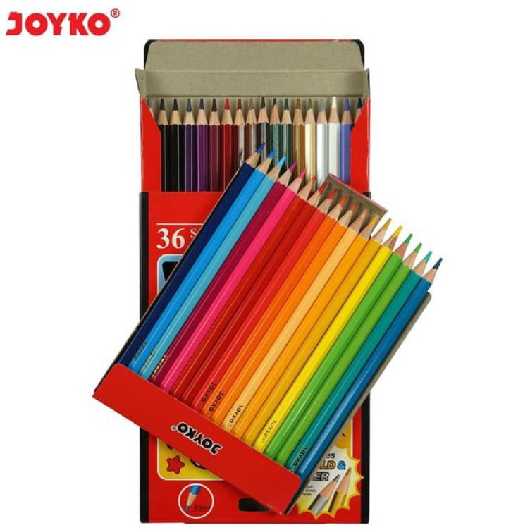 

Best Pensil Warna Joyko 36 Panjang CP 36PB 1set