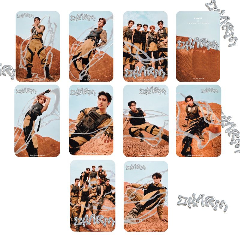 LYKN CHARM PHOTOCARD (UNOFFICIAL) THAIENTHU BUJANGTHAI