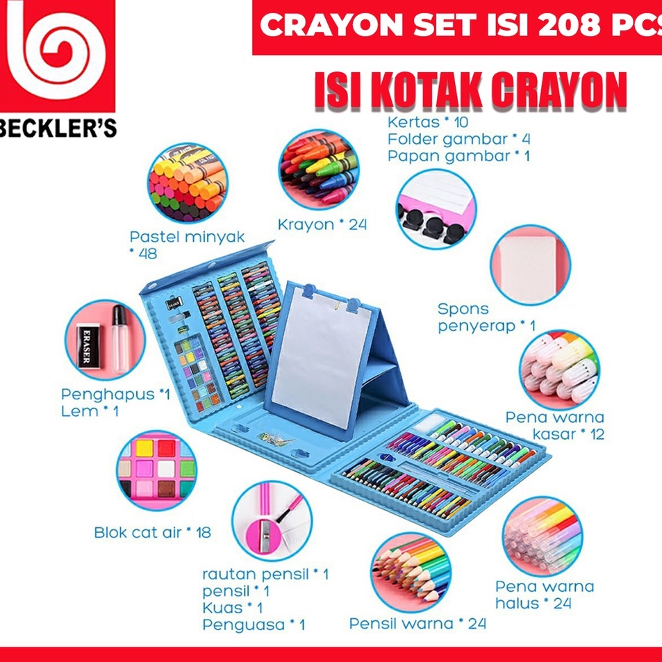 

Crayon Set 28 Pcs Pensil Warna Alat Menggambar Melukis Anakanak Crayon Cat Air Pensi murah dan praktis
