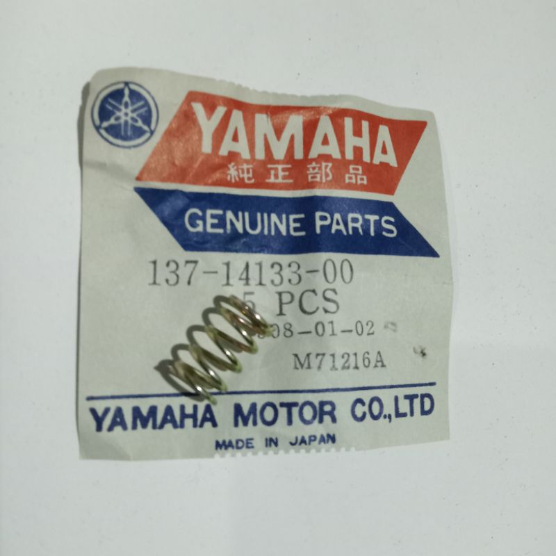 spring throttle stop per penghenti 137-14133-00 original