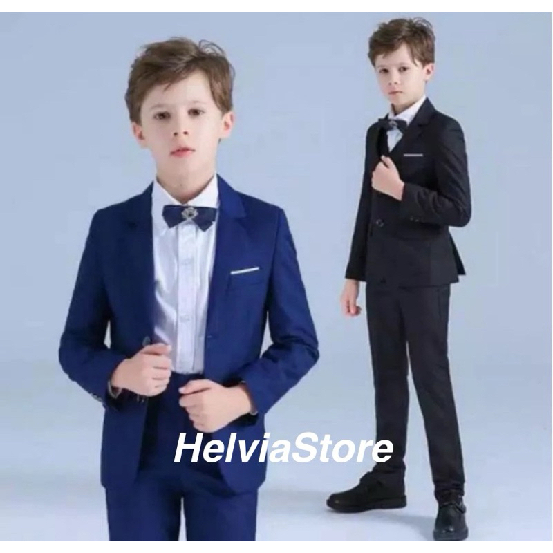 Blazer Anak Laki Laki / Jas Anak Trendy Usia 1-13 Tahun