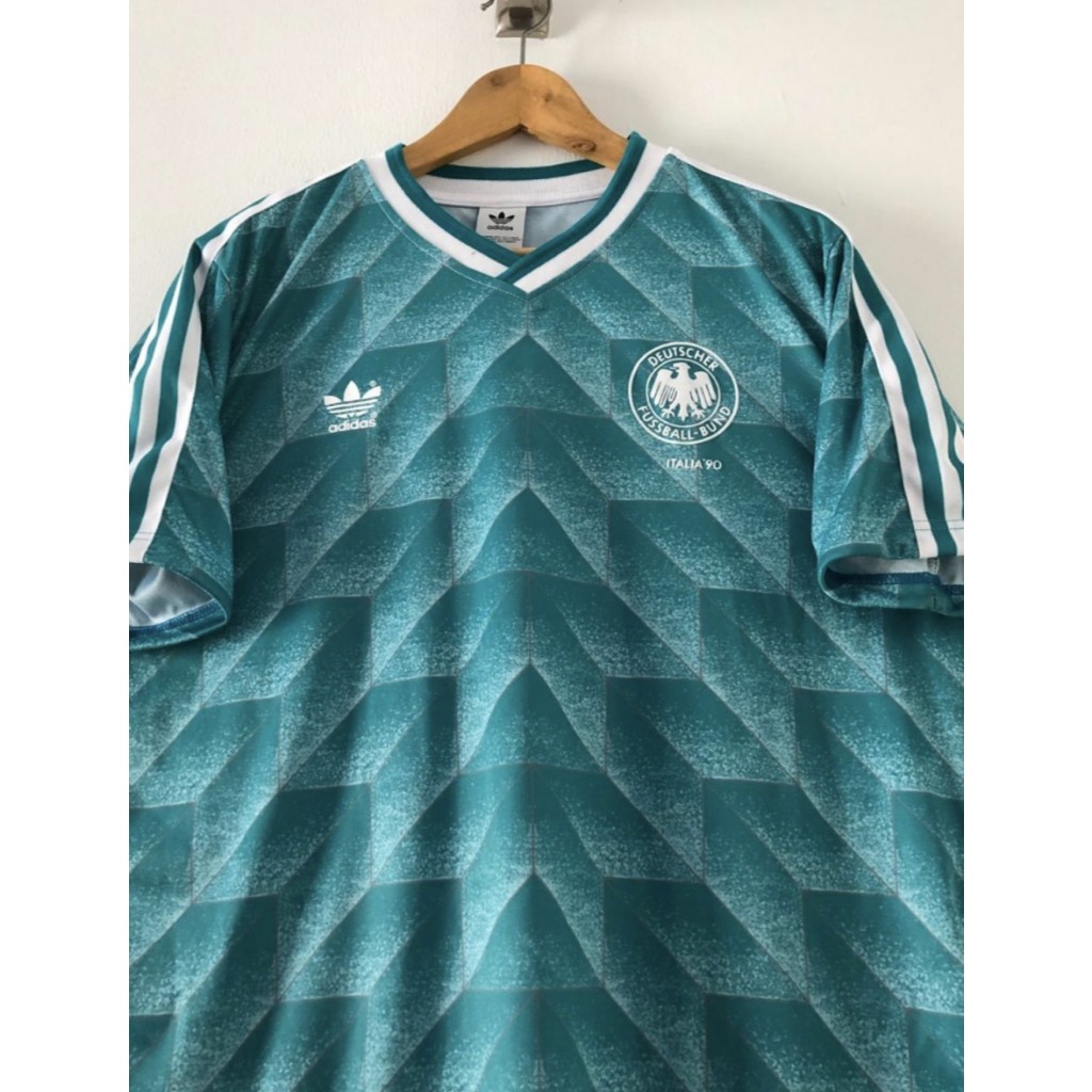 Jersey Retro Jerman 1990 World Cup Italy
