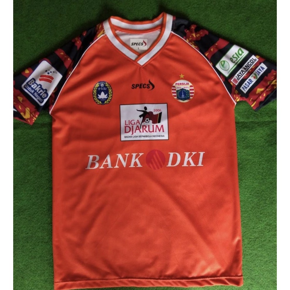 Jersey Persija Retro 2006 Grade Ori size lengkap (S-5XL)