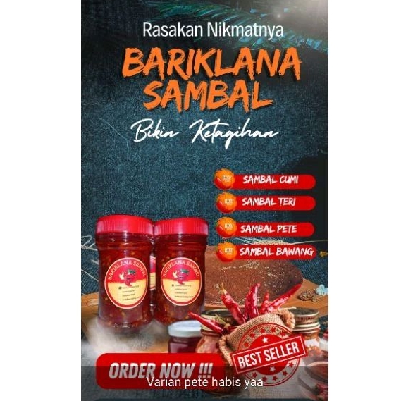 

Bariklana Sambel Tongkol Suwir