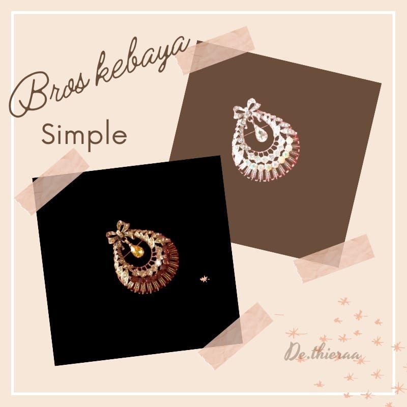 Bros Kebaya Etnik Modern Simple Bross Kebaya Mewah