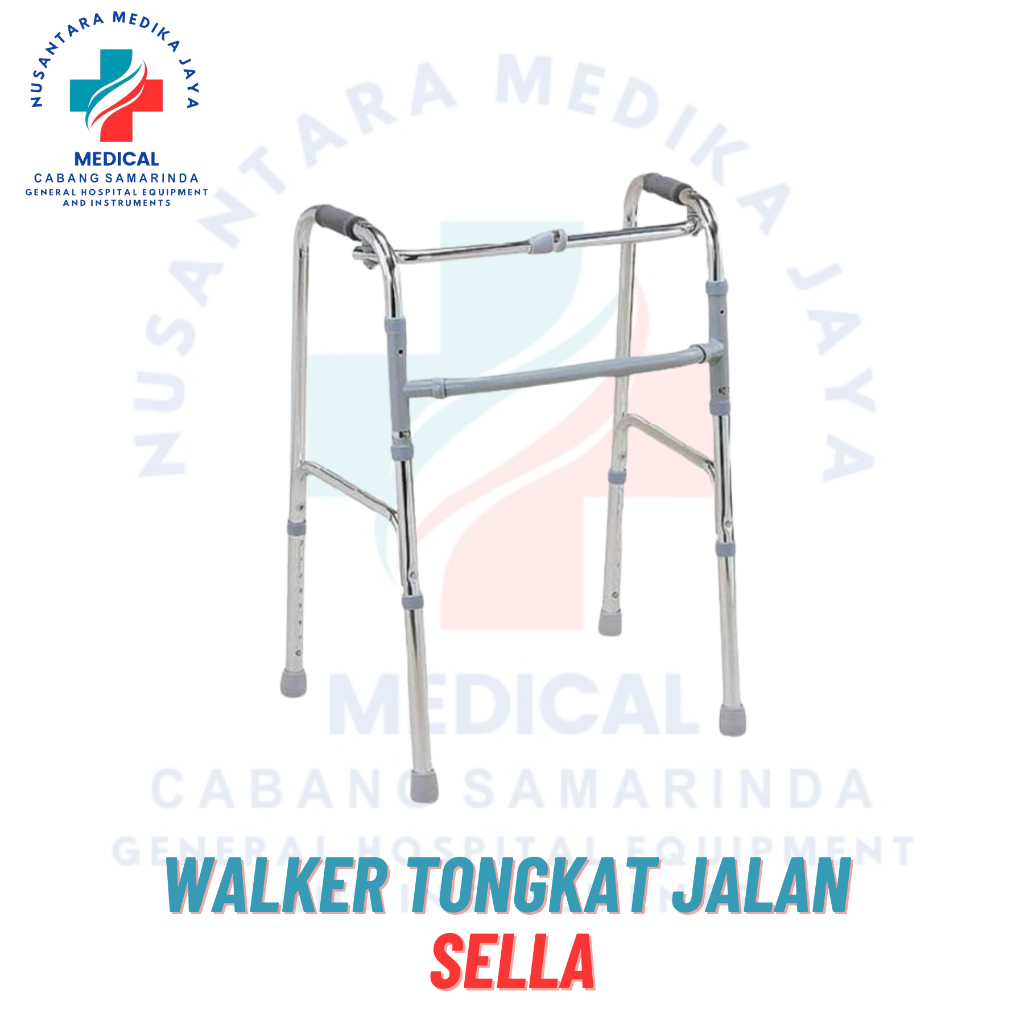 Walker Lipat Tanpa Roda Sella / Tongkat Alat Bantu Jalan SELLA DY04913L