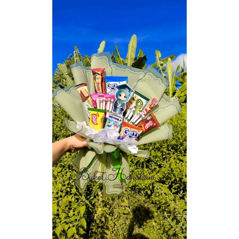 

buket snack buket wisuda buket murah ready