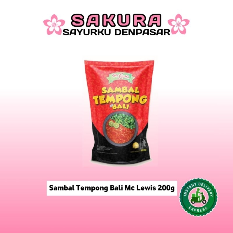 

Sambal Tempong Bali Mc Lewis 200g - SAKURA