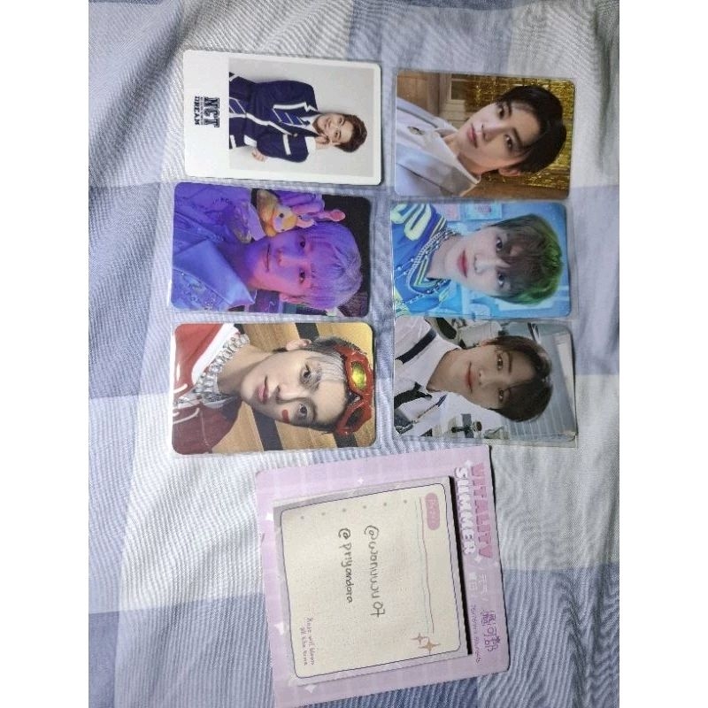 NCT DREAM JAEMIN PHOTOCARD lucky draw mumo hot sauce back to school 2019 11st photo 4x6 candy tatto 