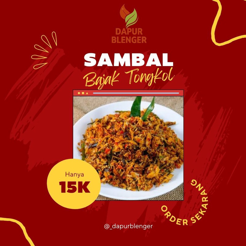 

Sambel Blenger Bajak Tongkol