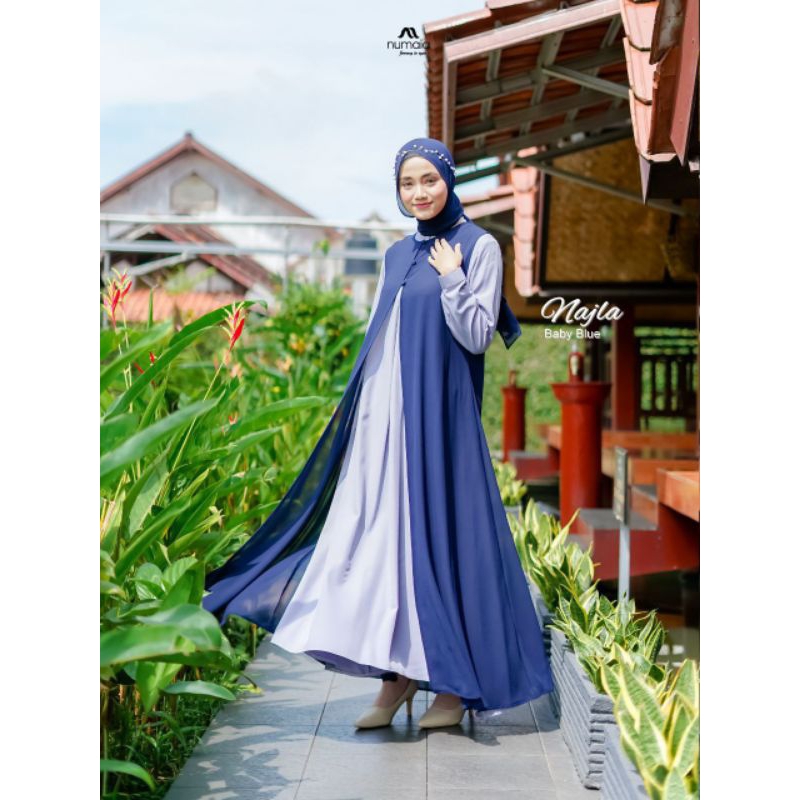 Najla Outer Numaia - Outer Only / Outer Premium / Outer Gamis / Gamis Premium
