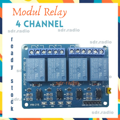 RELAY 5V 4 CHANNEL Modul Relay optocoupler 4 Channel modul relay 4 channel