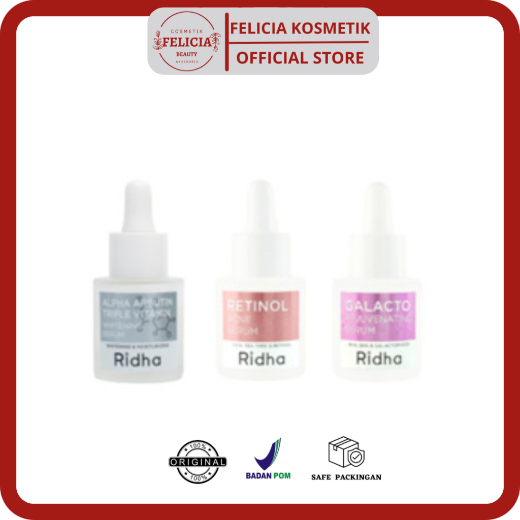 RIDHA Galacto Rejuvenating Serum - RETINOL ACNE SERUM - Whitening Serum,SERUM PEELING
