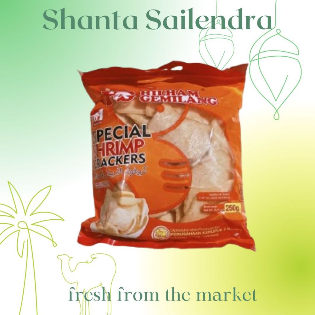 

KERUPUK UDANG SHRIMP CRACKERS 250 GRAM