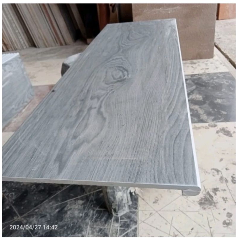 granit tangga dobel Bevel 30x80,30x90,30x100,30x120 Custom ukuran