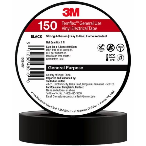 Isolasi kabel Listrik Karet 3M