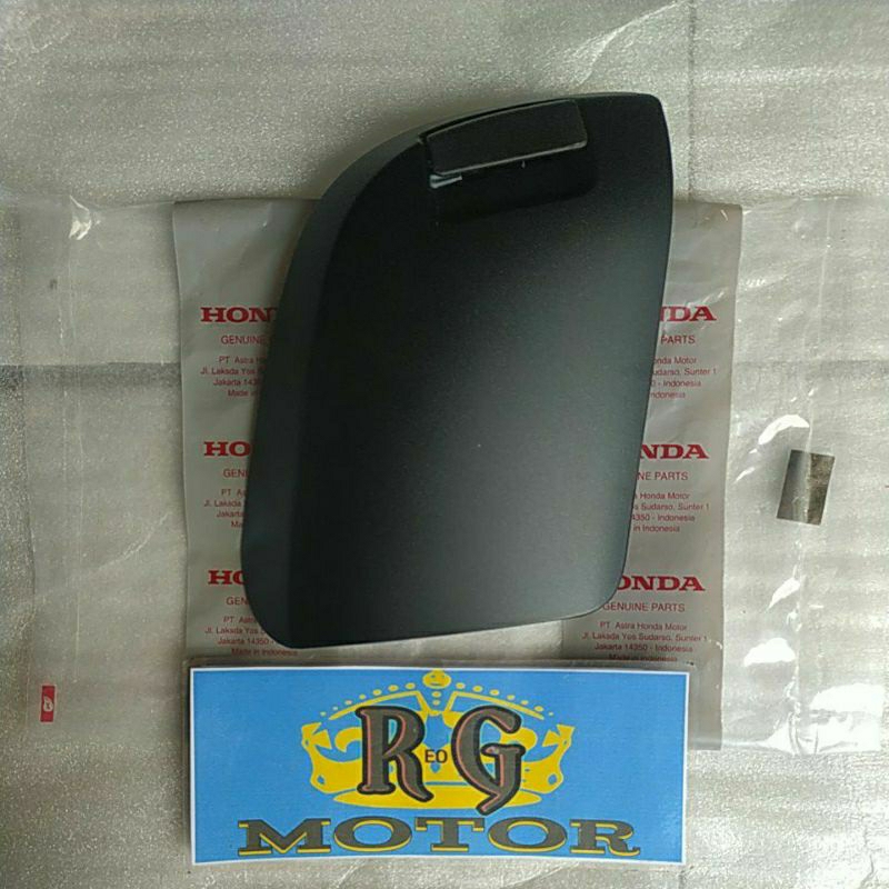 Cover Kantong Hitam Doff Honda Scoopy K2F N80 Original AHM 81130K2FN80ZK