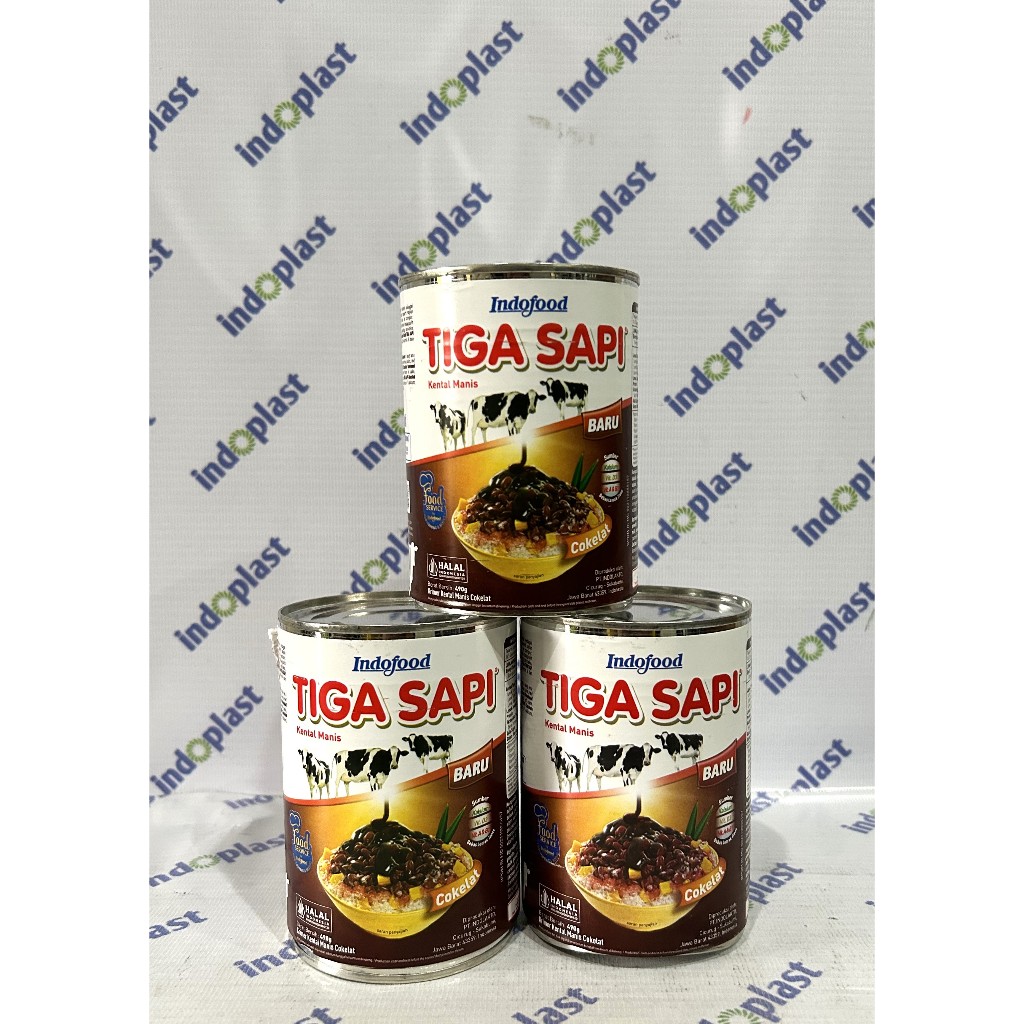 

Susu Tiga Sapi COKLAT Susu Kental Manis Indofood 490gr