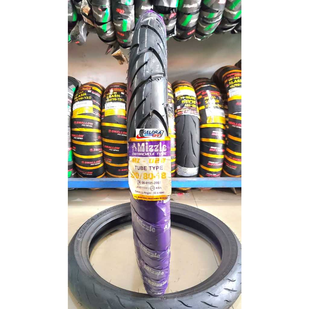 CUCI GUDANG Ban Mizzle 90/80-18 Ring 18 ban motor 90/80-18 ban mizzle 90/80-18 ban motor ring 18 ban