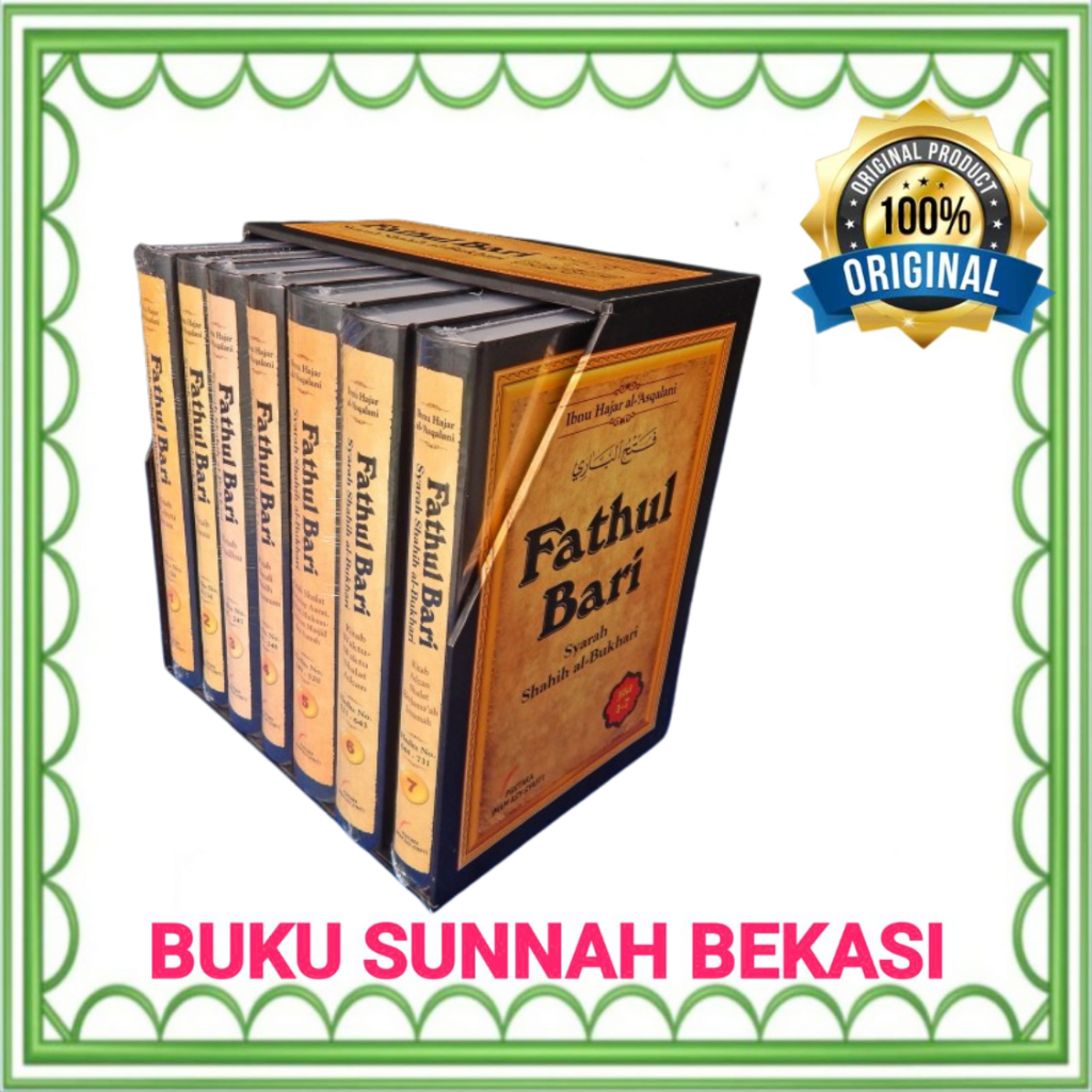 Pustaka Imam Syafii | PAKET 1 JILID 1-7 FATHUL BARI PAKET 1