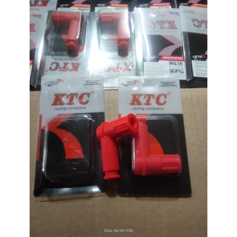 TUTUP BUSI CANGKLONGAN BUSI KTC RACING ORIGINAL